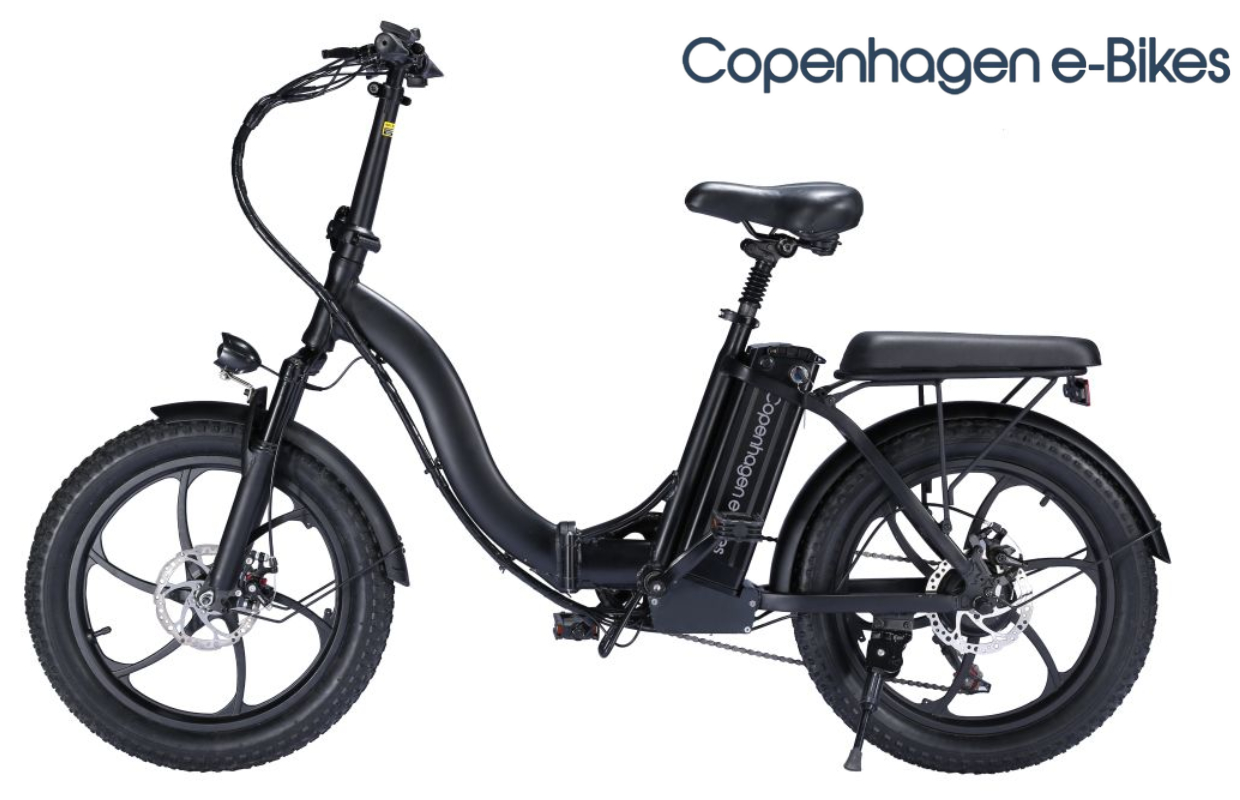 2023 El-Cykel - Foldbar - 36V. - 20" Hjul. - BigSaver.dk - Shop til nedsatte priser