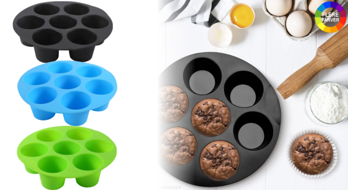 Silikoneform Til Bagning Af Cupcakes Og Muffins Bigsaver Dk Shop Til Nedsatte Priser